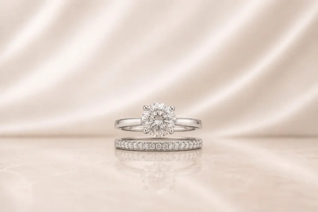 סט טבעות ויולט – Violet Bridal Set Trio